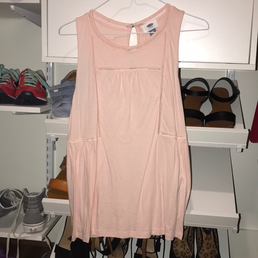 pink old navy tank